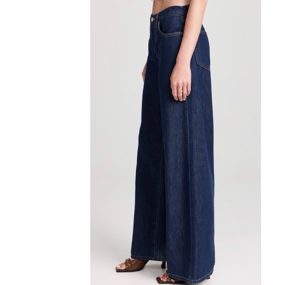 Re/Done‎ Mid Rise Palazzo Jeans - Picture 5 of 15
